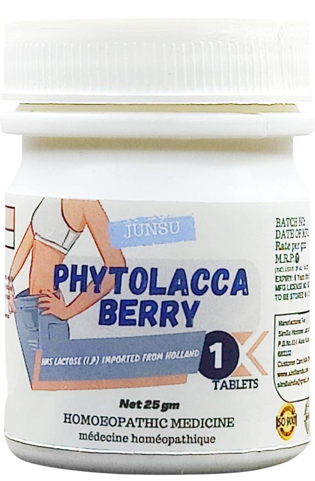 HOMEOLAV HOMEOLAV Sbl Phytolacca Berry Tablets - 25 Gm |Pack Of 2