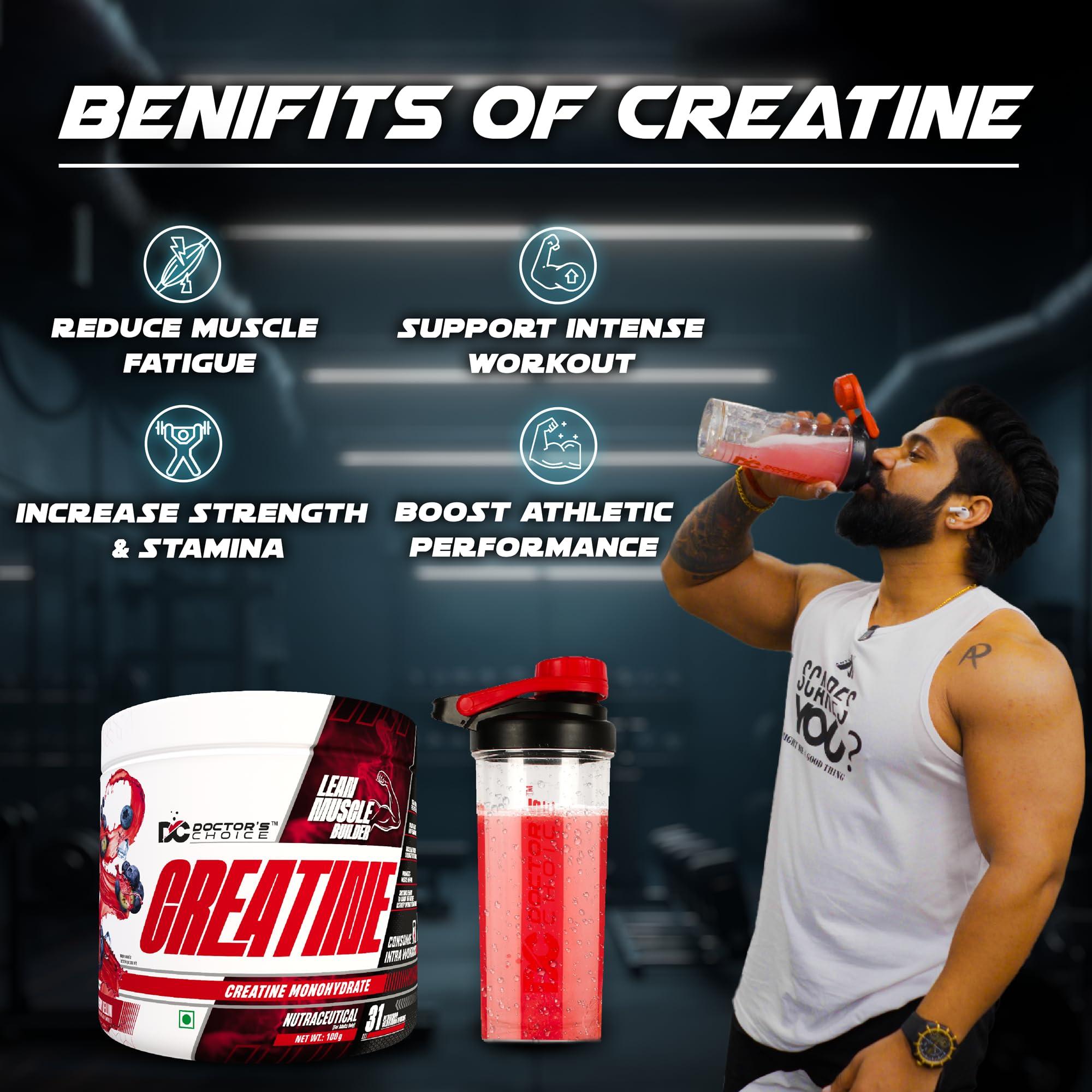 DC DOCTORS CHOICE DC DOCTORS CHOICE Creatine 83 Serving 250 gms (Orange mango Candy)