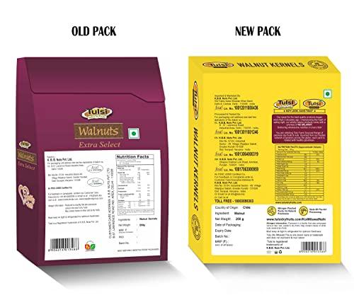 Tulsi Tulsi Walnut Kernels Extra Select 200g (Pack of 5) 1000g