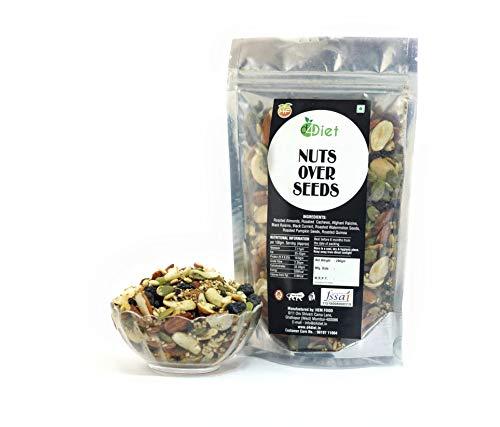 D4Diet D4DIET- NUTS OVER SEEDS-NAMKEEN/ ROASTED SNACKS / HEALTHY SNACKS 150 Gram