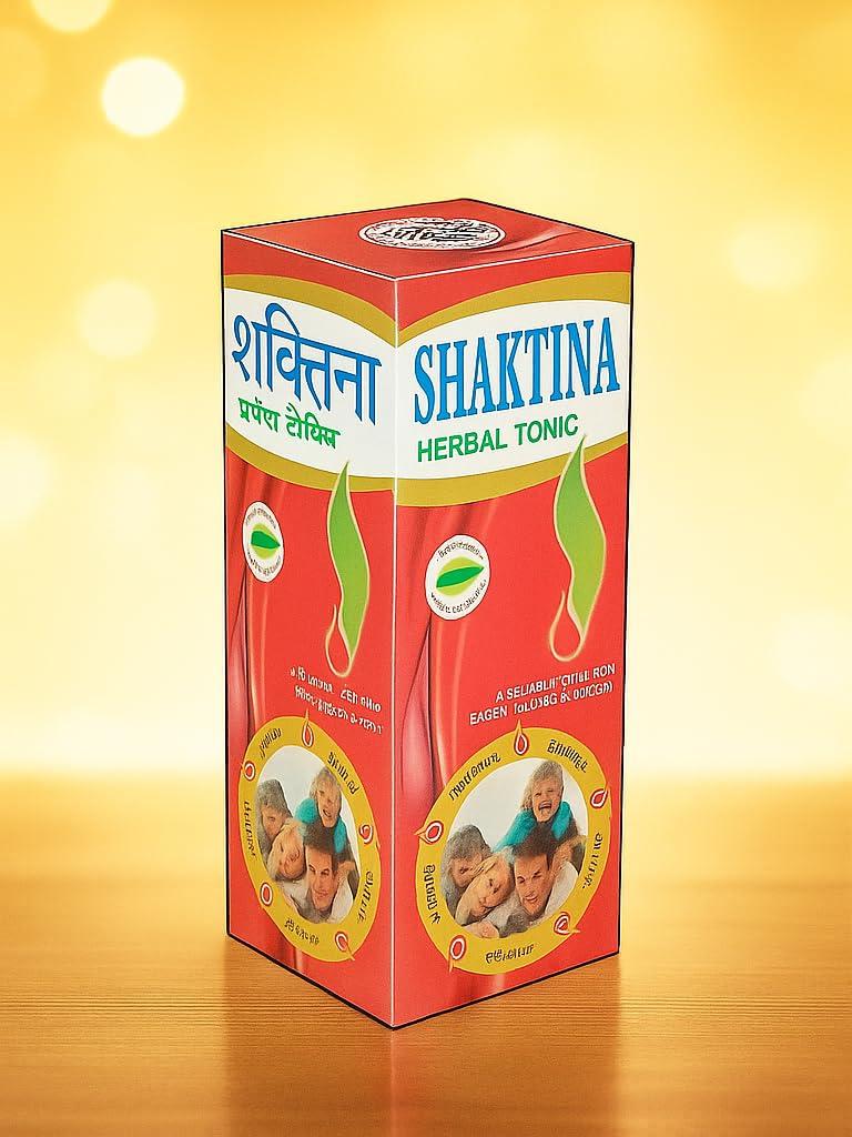 Sadar Dawakhana Shaktina (200ml pack of 3) Beneficial in general weakness, nervine tonic and heart tonic