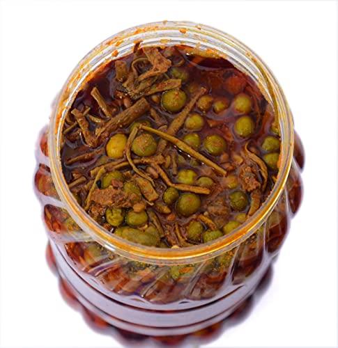 Rajasthani Swaad Rajasthani Swaad Kair Sangari Pickle Homemade Ker Sangri Ka Achar | Marwadi Special Taste , Less Oil | 400 Gram Jar