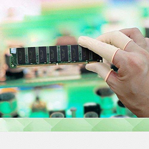 G2PLUS G2PLUS Disposable Latex Finger Cots Rubber Fingertips Protective Finger Gloves Art Latex Tissue Finger Cot (200 PCS)