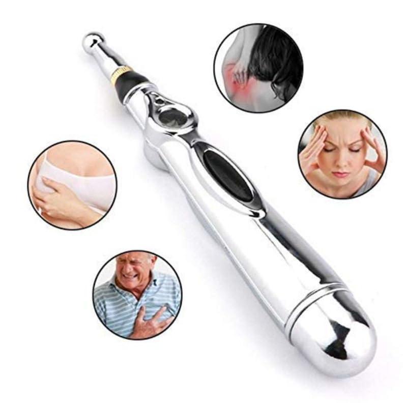 Exxelo Exxelo Electronic Acupuncture Pen, Electric s Laser Acupuncture Machine Magnet Therapy Instrument Energy Pen Massager Relief Pain Tools_M33