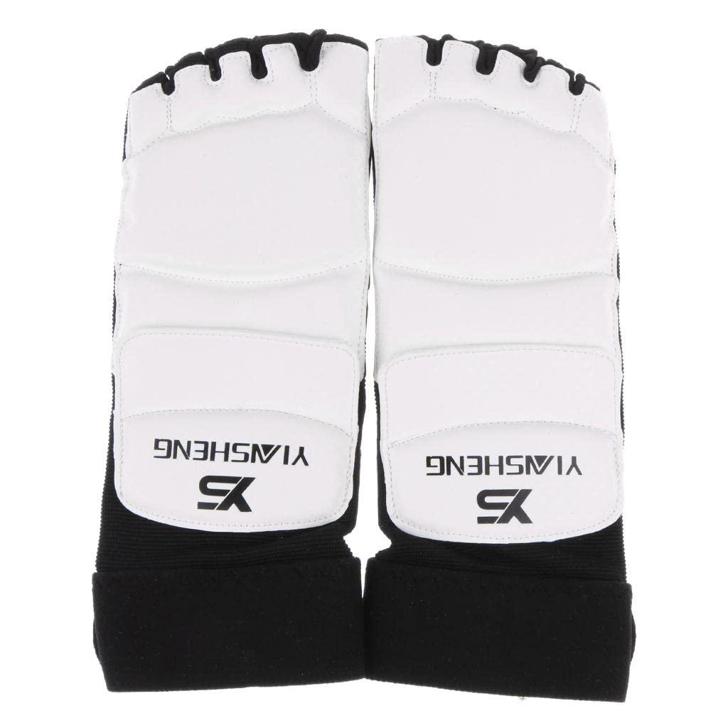 EXPORA EXPORA PU Taekwondo Foot Protector Guard Karate MMA Pads Socks Sparring Gear M (65004003EXP)