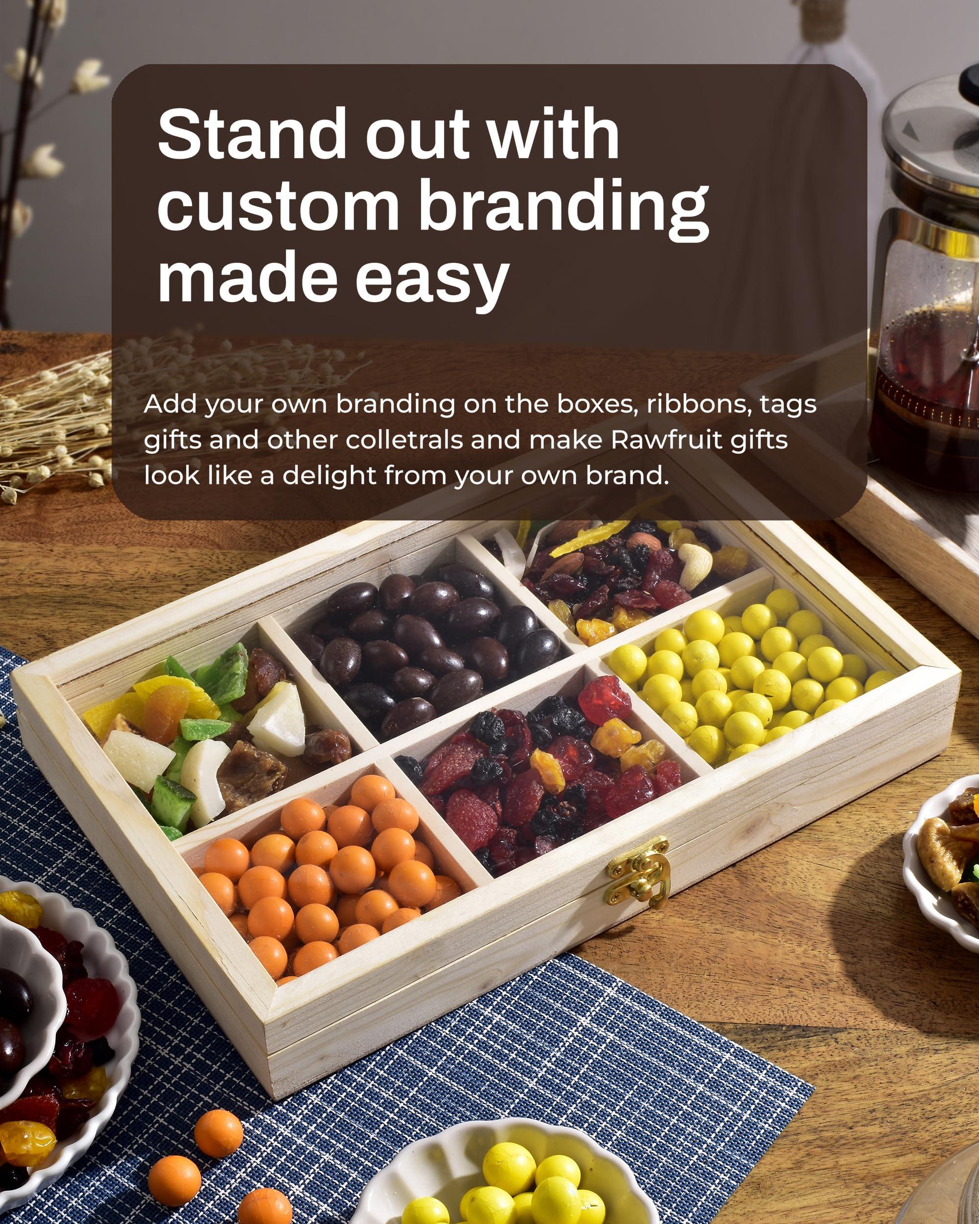 HYPERFOODS Diwali Dry Fruit Gift Box Diwali Gift Items Diwali Gifts Diwali Gift For Family And Friends Diwali Gifts For Employees M6 Roasted Dry Fruits And Nuts Gift For Diwali