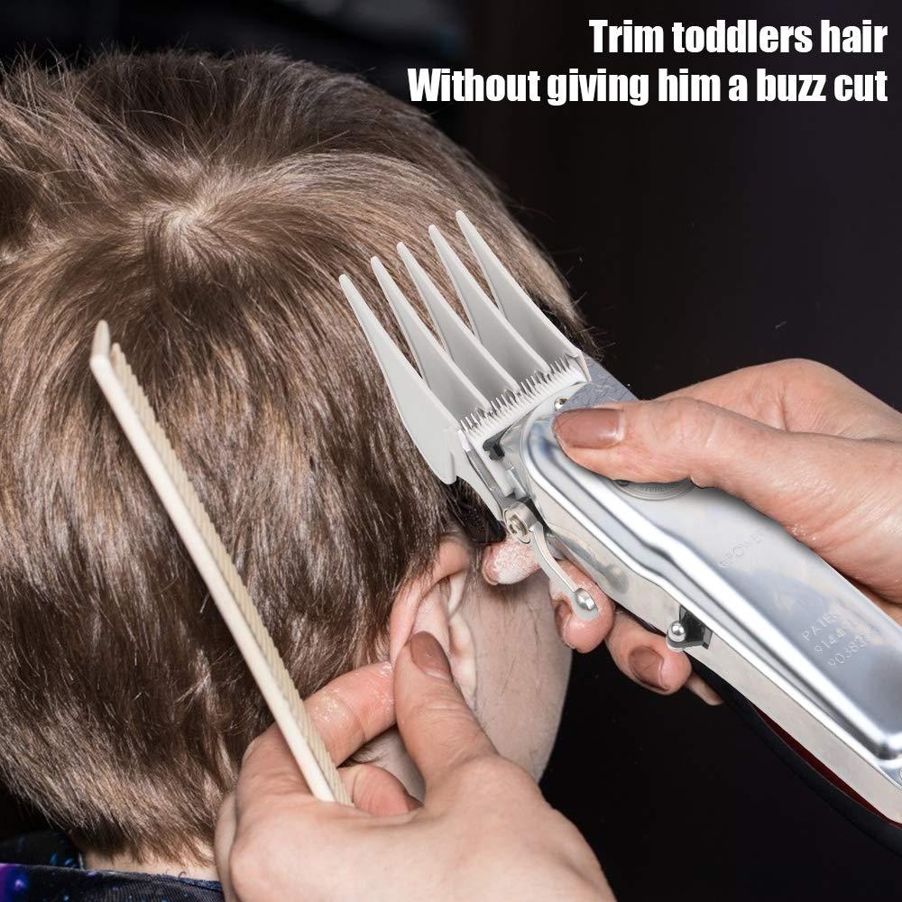 CR8GR8 Professional Hair Clipper Combs Guides, Hair Clipper Guards 1 & 1/4" 1 & 1/2" 2", Mega NO.16 NO.12 NO.10 fits for Most Wahl Clippers (NO.10+NO.12+NO.16, White)