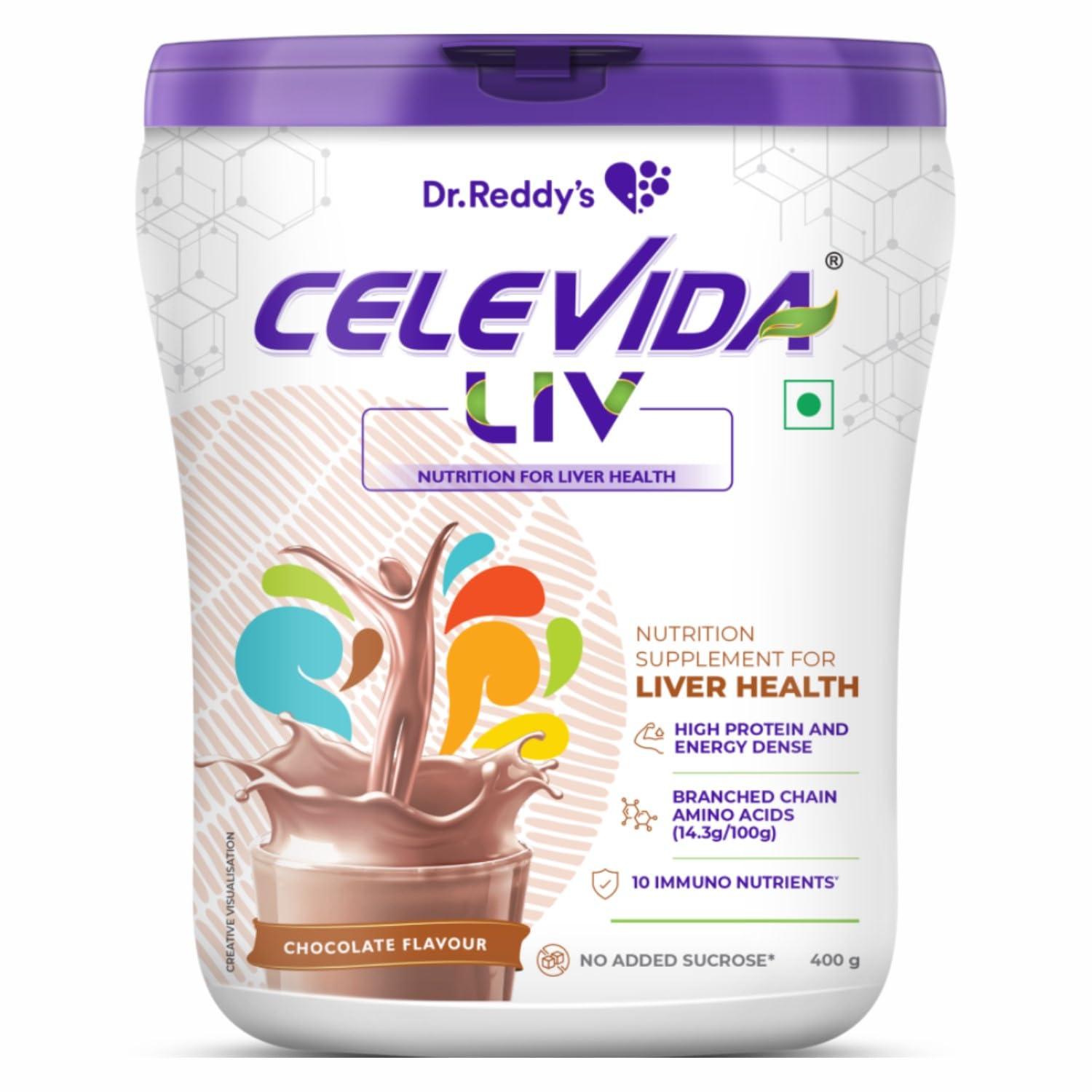 Celevida Liv Celevida Liv Chocolate - Pack of 400g Powder