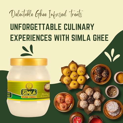 Simla Dairy Industries Simla Dairy Industries Suhana Simla Premium 5 Liter Danedar Buffalo Ghee Pure Desi Ghee - 5000 Ml