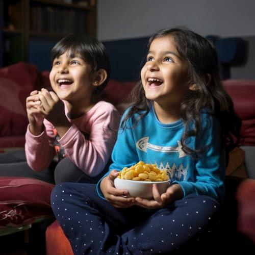 SLURRP FARM Slurrp Farm Mighty Jowar Puffs | Khatta Meetha, Mild Masala and Cheddar Cheese | Not Fried, No Maida | Healthy Snacks for Kids, School Tiffin and Travel-Friendly | 6 x 20g packs