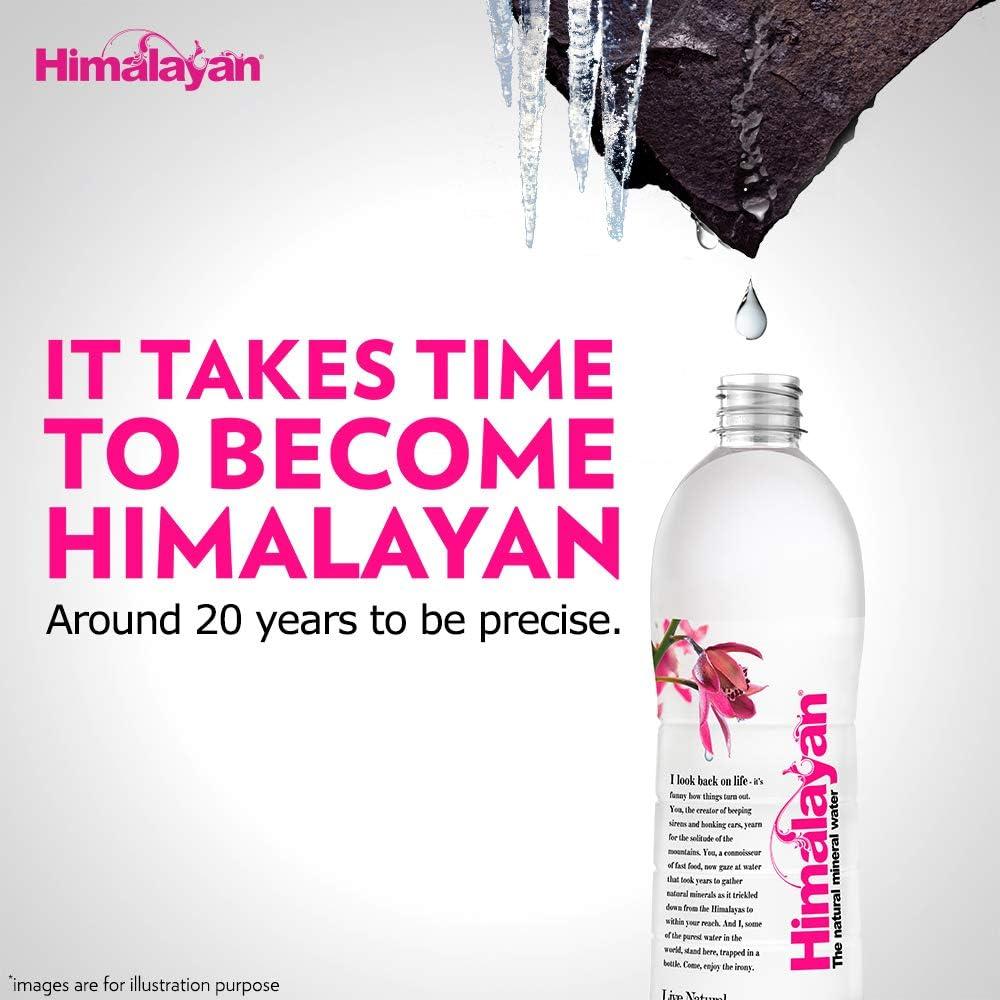 Himalayan Himalayan Natural Mineral Water (1000 ml x 12 bottles): Mildly Alkaline, Sourced from Himalayas, Untouched & Unprocessed
