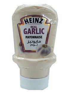 HEINZ Heinz Mayonnaise, Real Garlic, 390g