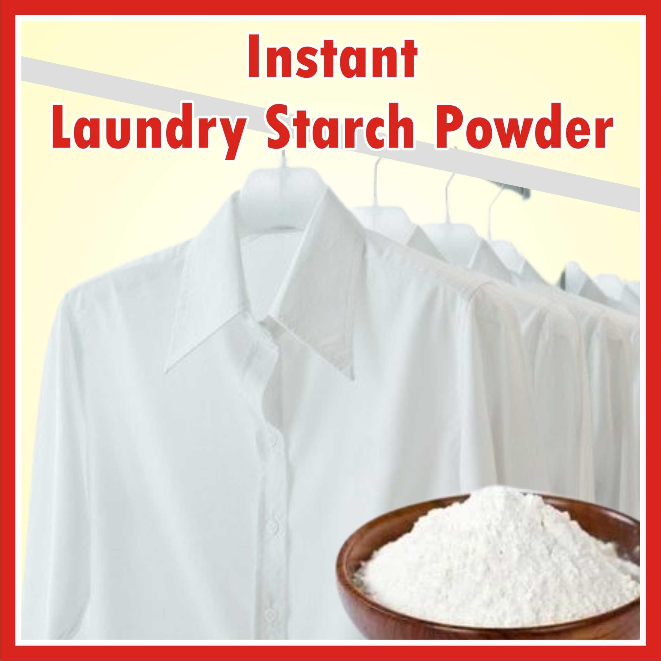 J Organics J Organics Natural Cotton Starch Powder: Double Stiffness, Stain Removal, and Traditional Laundry Care for Cotton Clothes - 250g