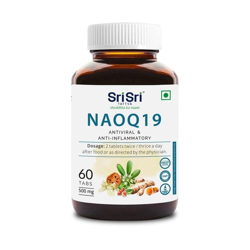 Sri Sri Ayurveda Tattva Sri Sri TATTVA NAOQ19 Immunity Build Up & Protection 60 Tablet (Pack 1)