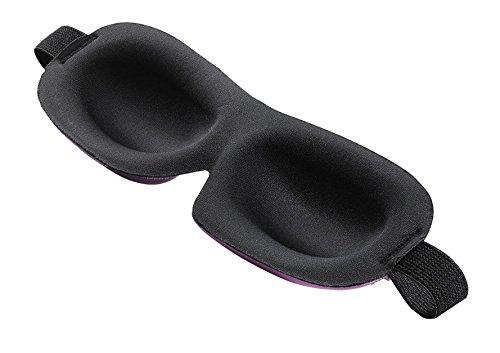 Bucky Bucky 40 Blinks Luxury Ultralight Comfortable Contoured Eye Sleep Mask/Blindfold for Travel & Sleep - Gray Dots