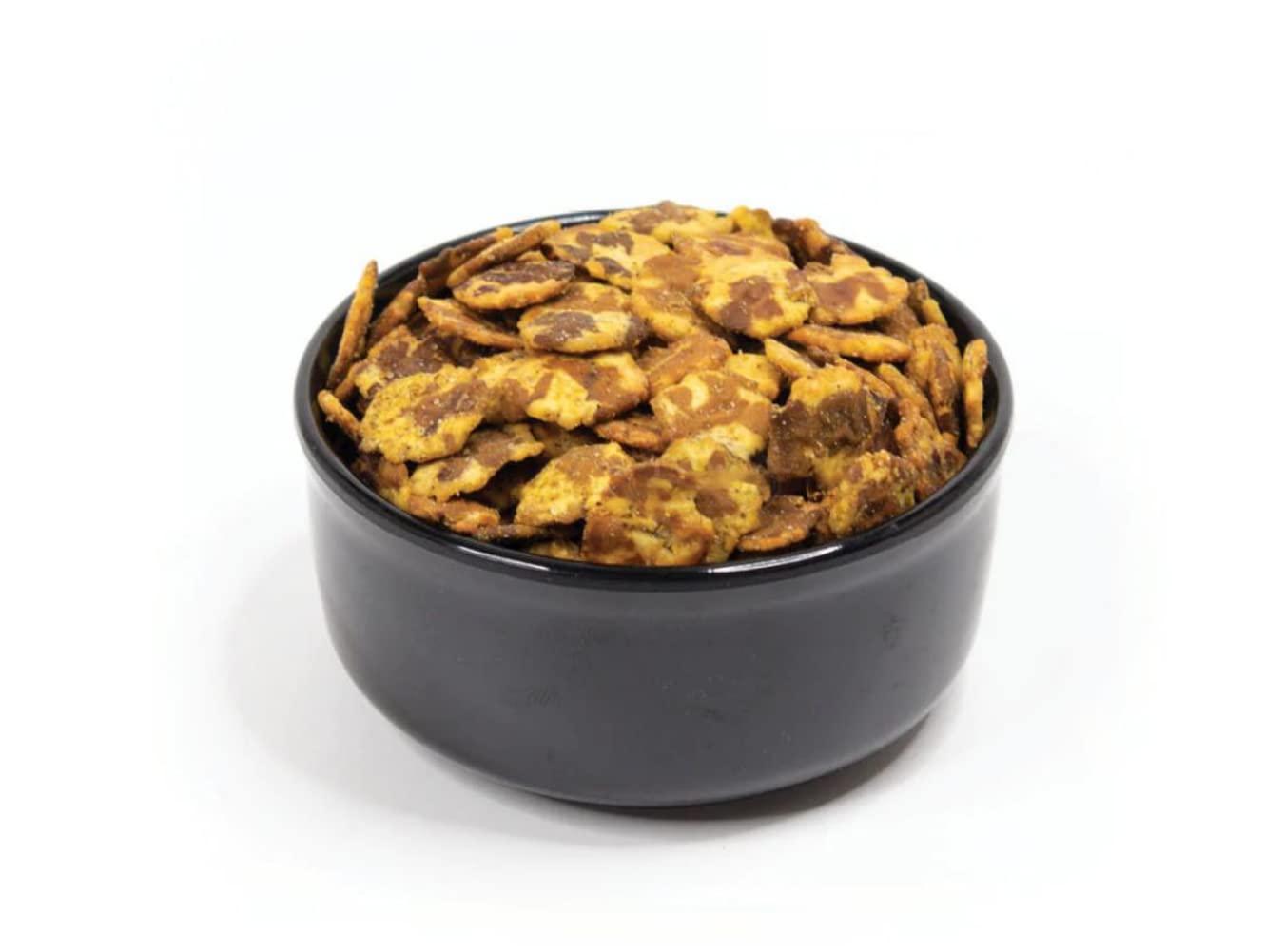 GHOTARAM Ghotaram Gluten Free Low Fat Black Chana JOR Garam Namkeen Snacks for Diet|Healthy Gujarati Snack|Farsan Snacks Namkeen|Roasted Snack||Ready To Eat||Guilt Free Snack-1Kg*4Pack