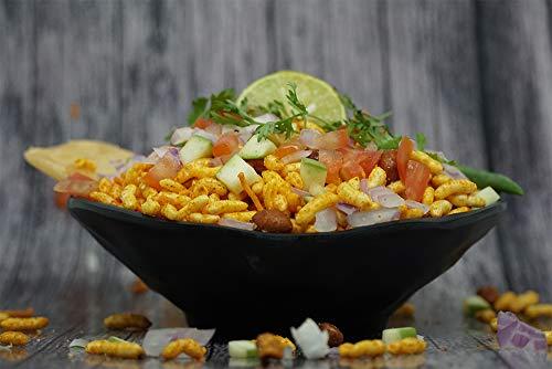 Gagan Enterprise Gagan Enterprise Desi Tortillas, Tera Mera-100g & Bhel Masala Flavor-125g,Roasted Diet Snack, Zero Trans Fat Khakhra, Puffed Rice Snack, No Cholesterol, Multigrain Chips, Pack of 2(one of Each)