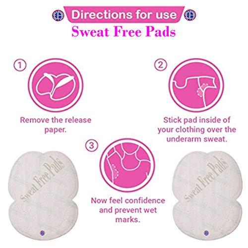 Ear Lobe & Accessories Ear Lobe & Accessories A Underarms Sweat Free Pads Pack of 10pads (5pairs)