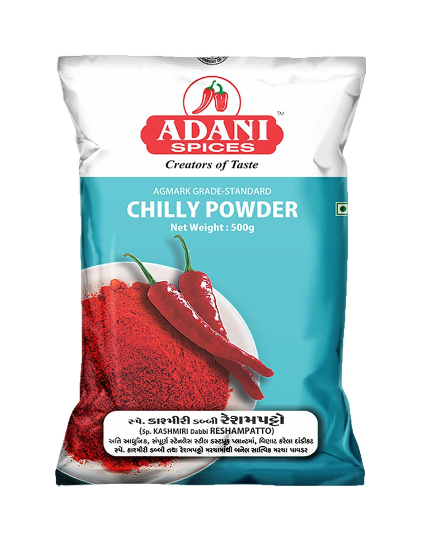 Adani Spices Adani Spices Chilli Powder Sp. Kashmiri Reshampatto, 500 g