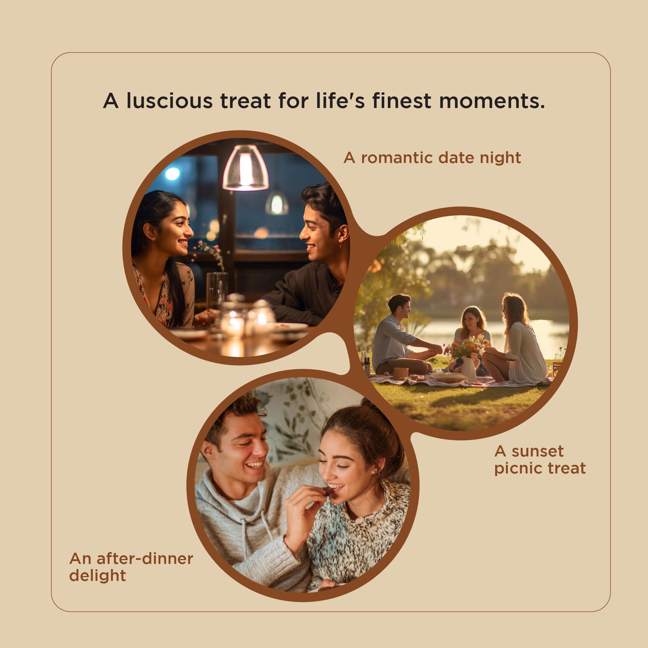 BARQUILLO Barquillo Premium Red Velvet Chocolate Tin Pack - 10 Pcs (200 gm) | Cheesecake Cream Filled Biscuit Roll imported | Dubai couverture taste | Raksha bandhan Gift Celebration Independence special offer