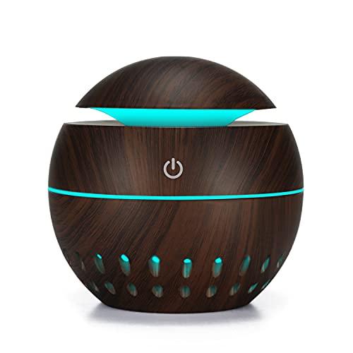 Layfuz Mini Aromatherapy Essential Oil Diffuser Humidifier Aroma Diffuser with LED Night Lights Mist Humidifier for Bedroom Home Office