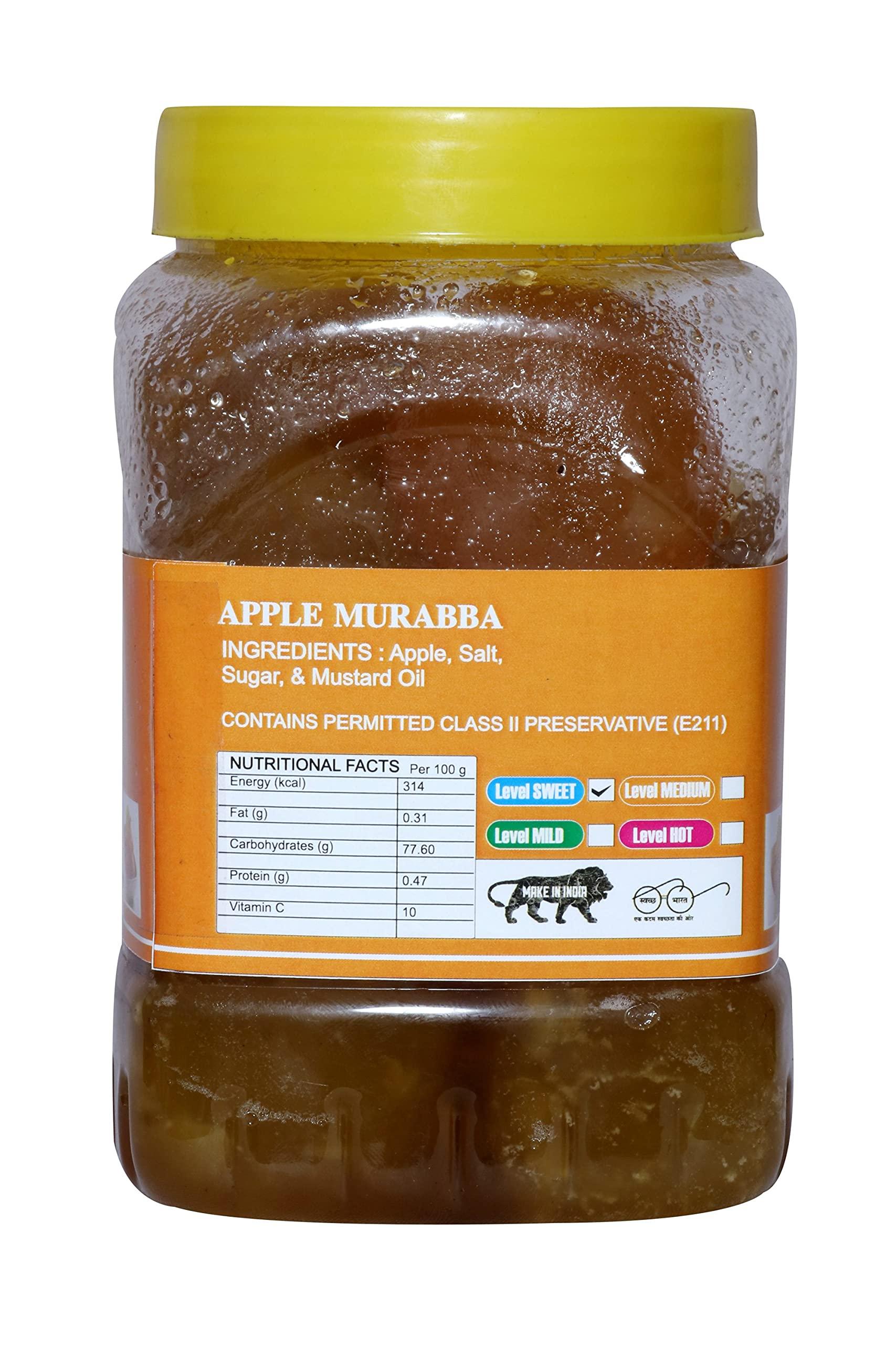 DAILY FOOD DAILY FOOD Homemade Apple Murabba, Organic Dry Indian Gooseberry No Added Sugar or preservatives. (800 Gm)