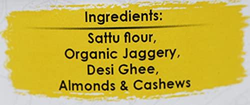 Vedu Suvidha Sattu Laddu Premium Homemade 500 Gram | Almonds | Cashew Nuts | No Added Sugar