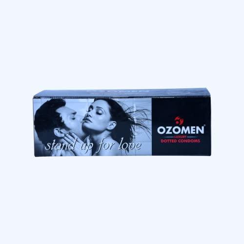OZOMEN OZOMEN | OZOMEN LUXURY DOTTED CONDOMS Stand Up For Love |Each Pack 3 QTY|Super Saver Pack Of 10 (30 QTY)| 8 Exotic Flavoured DOTTED Condoms| 100% ELECTRONICALLY TESTED| (JUNGLEE JASMINE)
