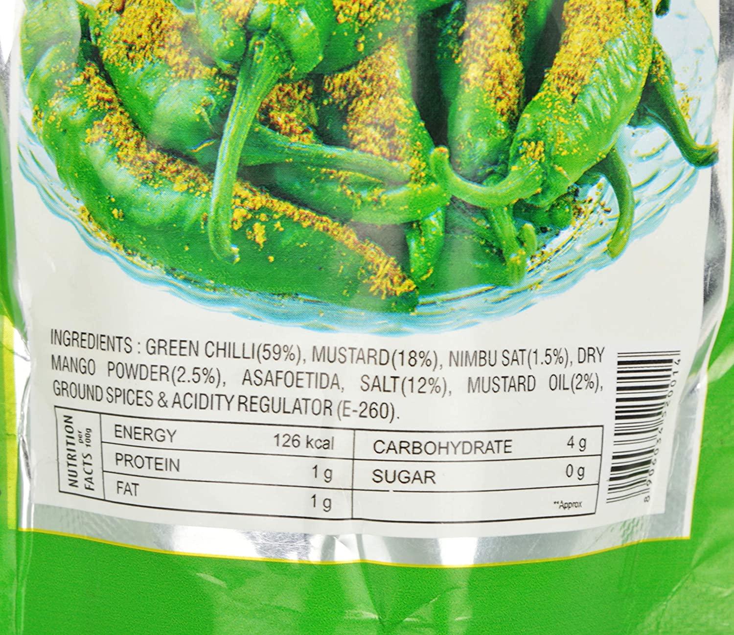 otoba's Otoba\'s Chatpata Athana Mirchi Pack Of 2 (200g Each) | Handmade Stuffed Green Chilli Pickle | Hari Mirch ka Achar