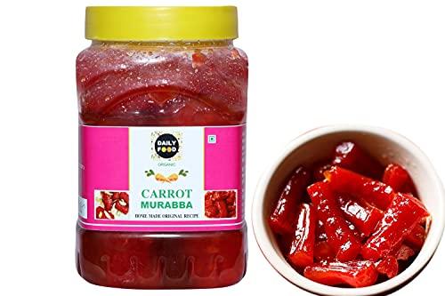 DAILY FOOD DAILY FOOD Homemade Organic Natural Carrot Murabba (800 Grams)