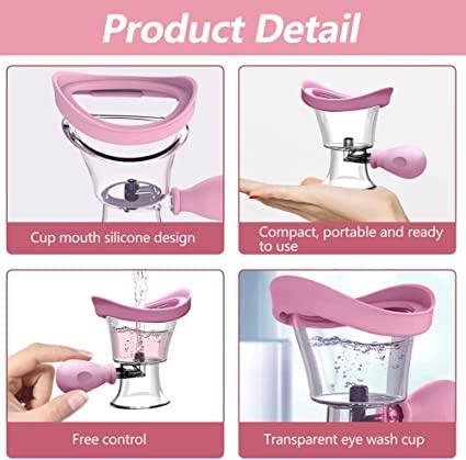 Dhadh Dhadh Silicone Eyewasher Lightweight Squeeze Eye Cleaning Eye Washer (1)