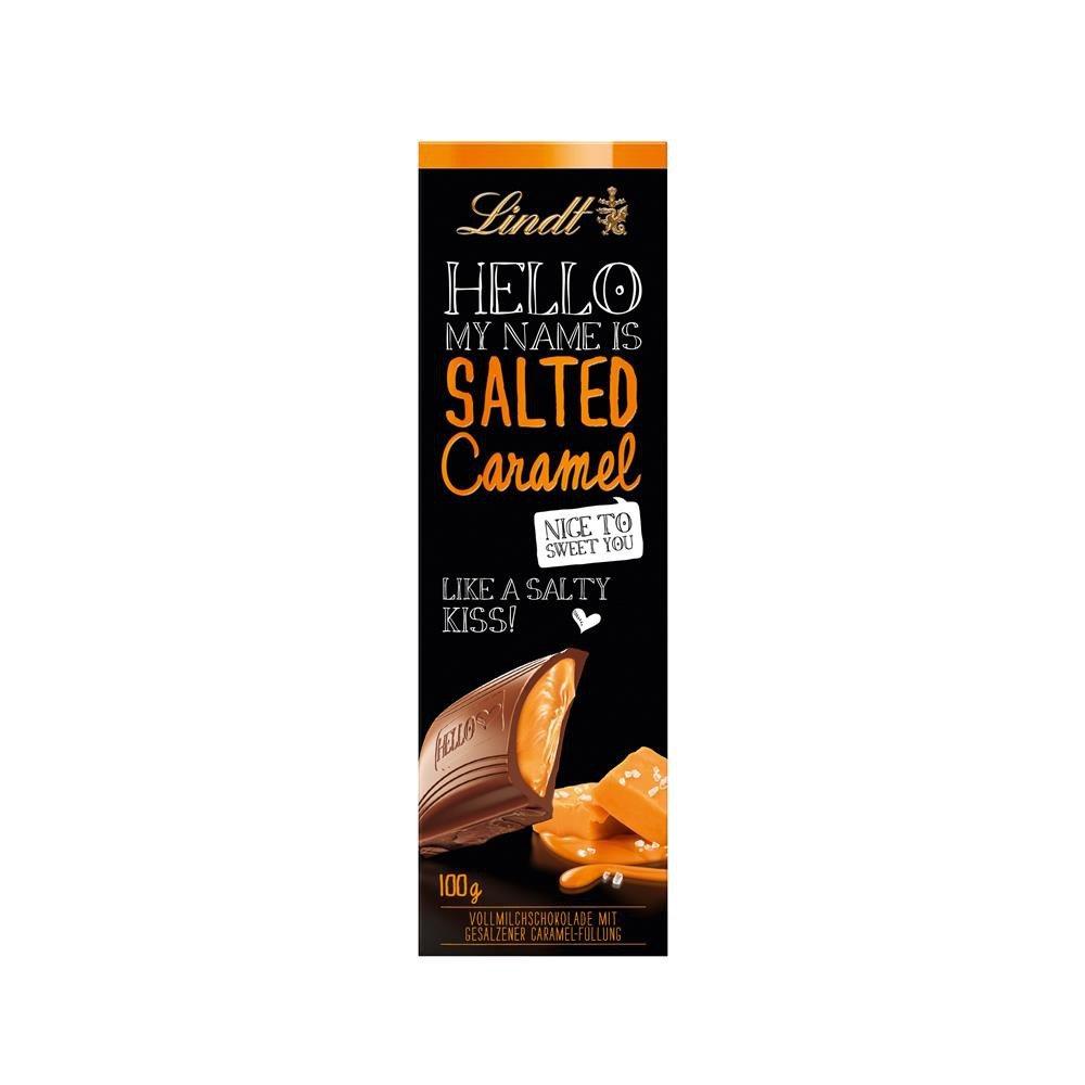 Lindt Lindt Hello Salted Caramel Bar, 100g
