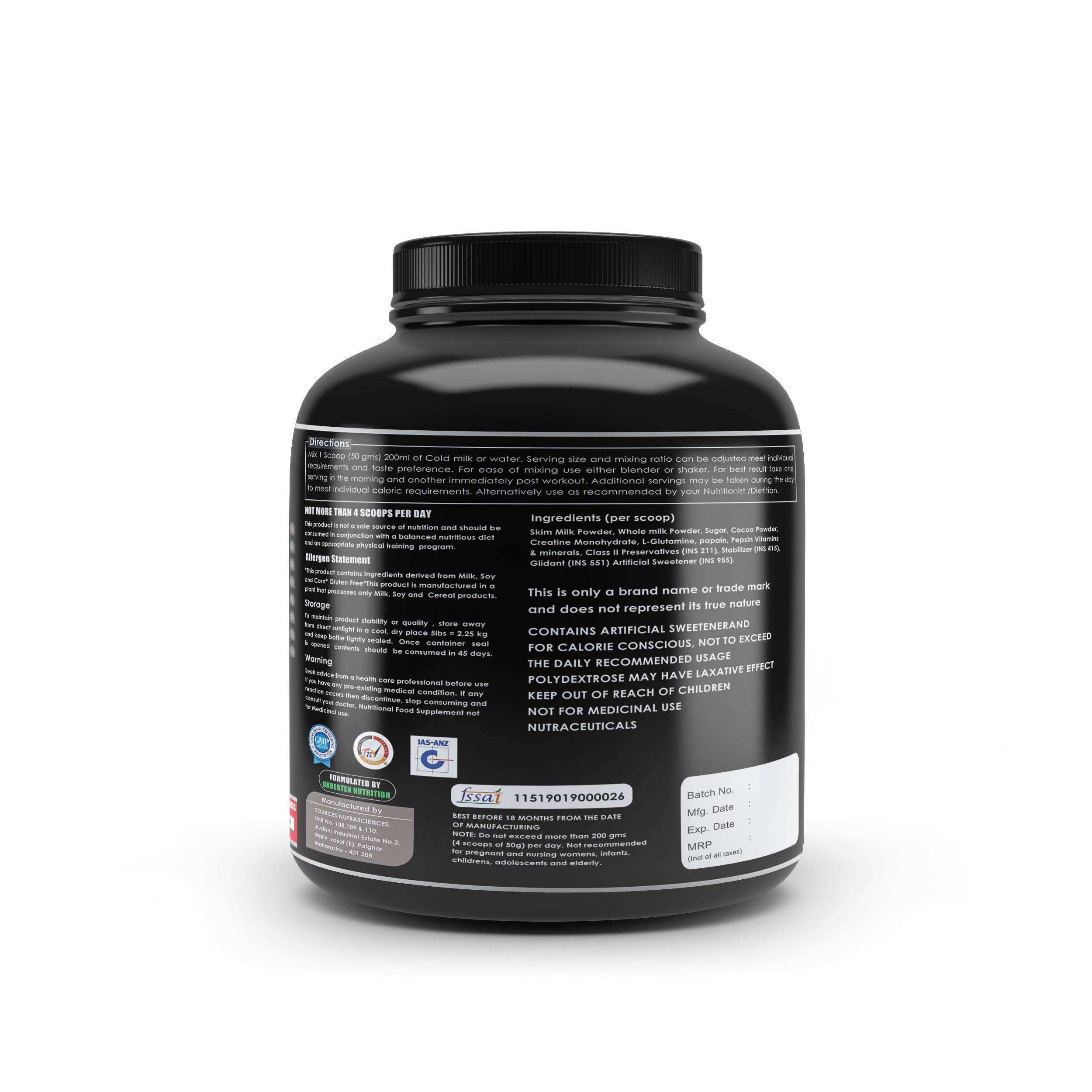 unbeaten nutrition Unbeaten Nutrition Mass Expert (Large(3Kg))