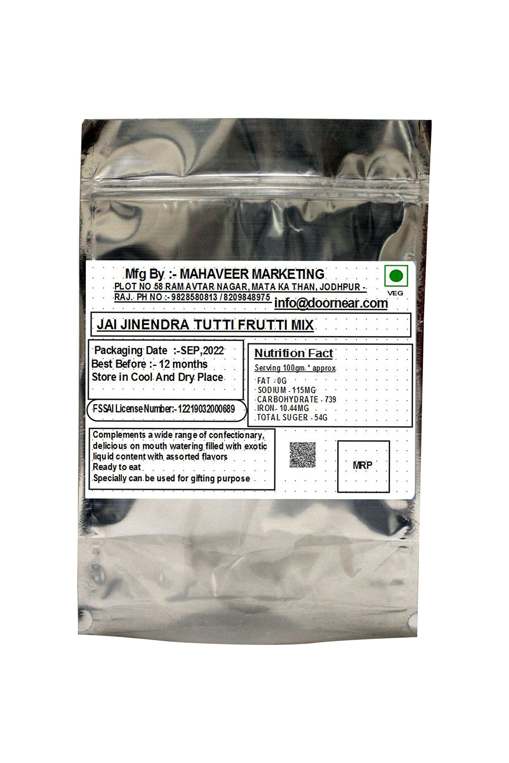 jai jinendra jai jinendra Fox\'s Crystal Clear Fruity Mints Flavoured Candy Tin (180 g) - Pack of 2