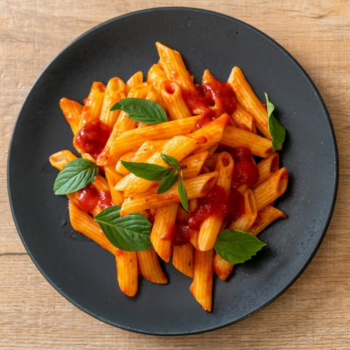 Gustora Gustora Penne Rigate Pasta, 500g I Penne Pasta Made of Durum Wheat Semolina I Vegetarian I Tasty & Healthy I No Trans-fat I Rich in Protein I Cooking Time 10 Min (500 Gram)