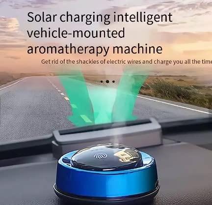 CLOUDSALE CLOUDSALE Intelligence aromatherapy machine ai intelligent control uitrasonic atomization solar energy Lithium battery energy storage(Blue)