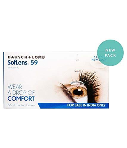 Bausch + Lomb BAUSCH + LOMB Soflens 59 hilafilcon B contact lenses (6 Lens Pack, -5.75)