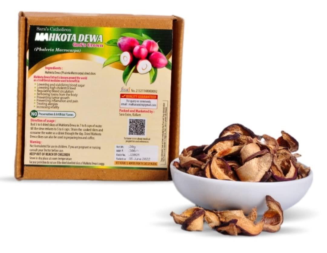 Sara Exim Mahkota Dewa (God\'s Crown) Dried Fruit Slices - 20 Gm