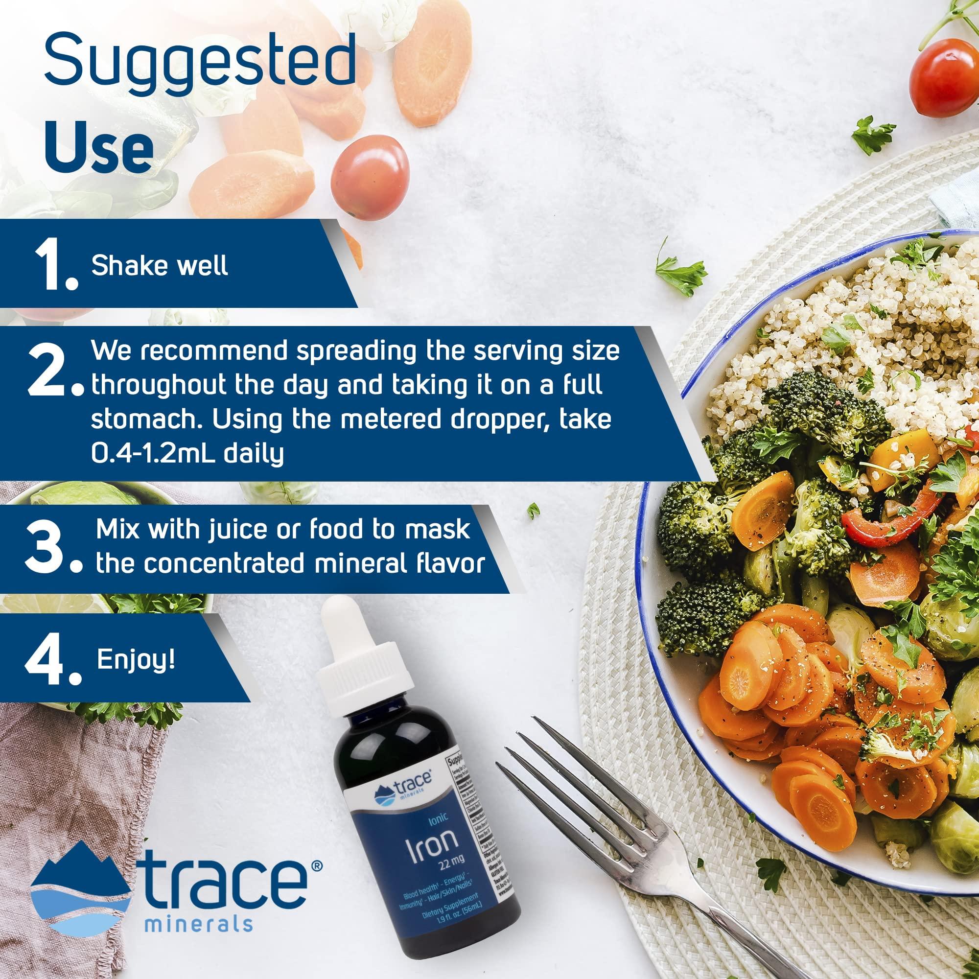 Trace Minerals Research Trace Minerals Research Liquid Ionic Iron - 2 oz.