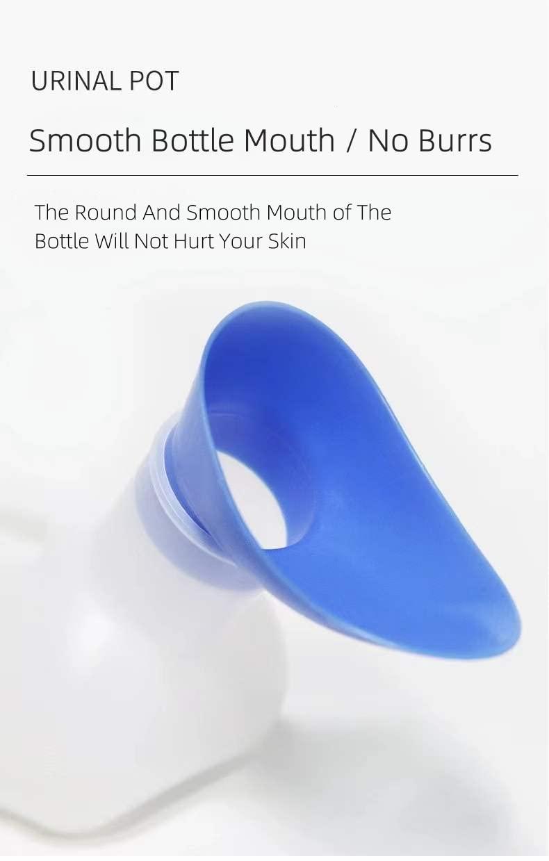 piliwl Car Unisex Potty Urinal, Men and Women urinals, with lid and Funnel, car Toilet Mobile Toilet Portable Outdoor Travel Urinal, Unisex Universal Emergency Urinal