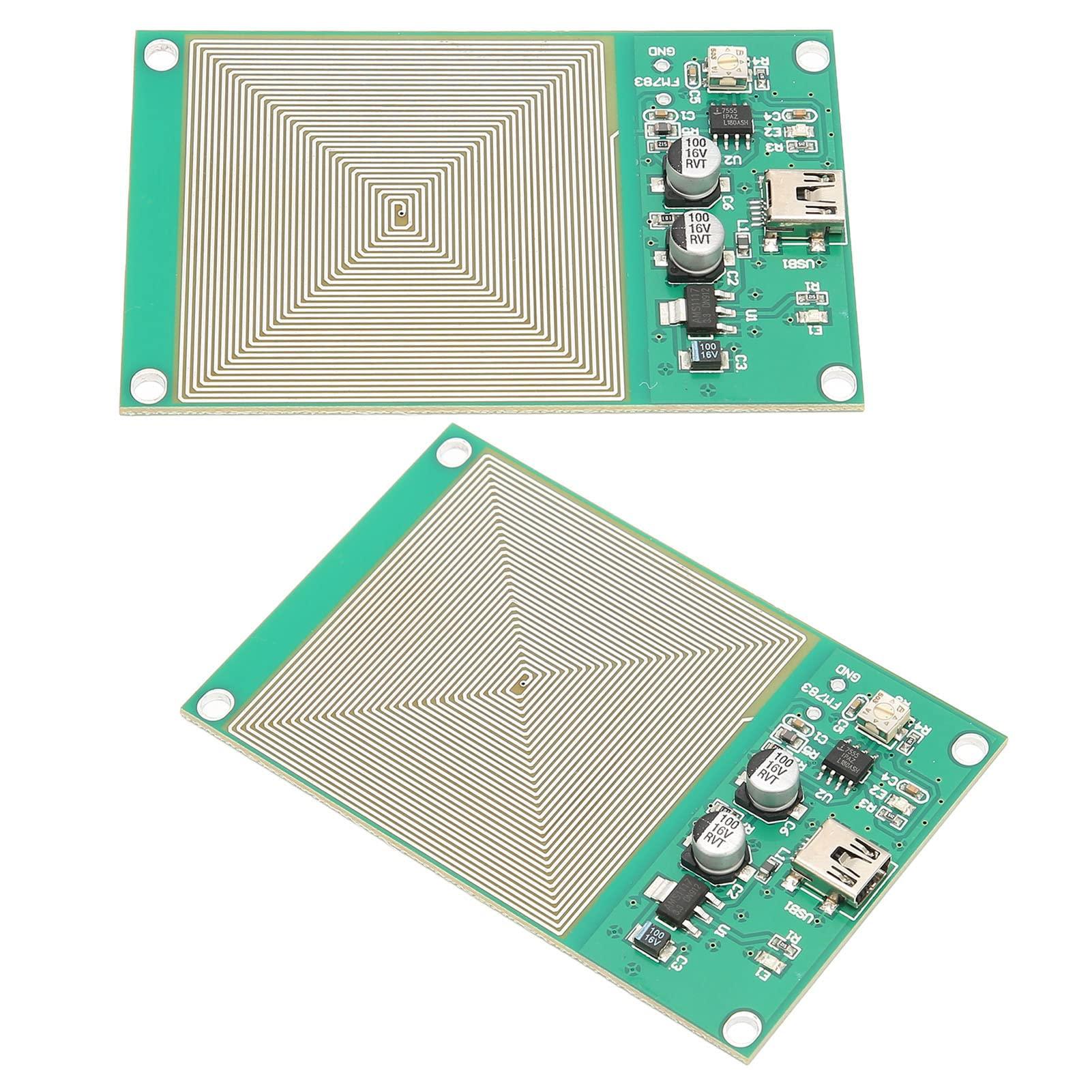Worem Schumann Wave Generator, Schumann Resonance Pulse Generator PCB Stable with USB Cable for Helping Good Sleep