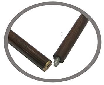 Rana Creation Mart Rana 2 Folding Wooden Walking Stick Cane with Brass & Metal Handle Cool Walking Cane Best Gift idea for him Men's Accessory Art Combo