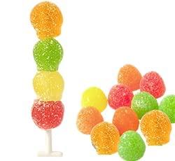 Masshow Masshow Jelly Lollipops Sugar Coated Jelly Lollipops Mix Fruit Vegetarian for Kids Assorted Jelly Candy 30 pie