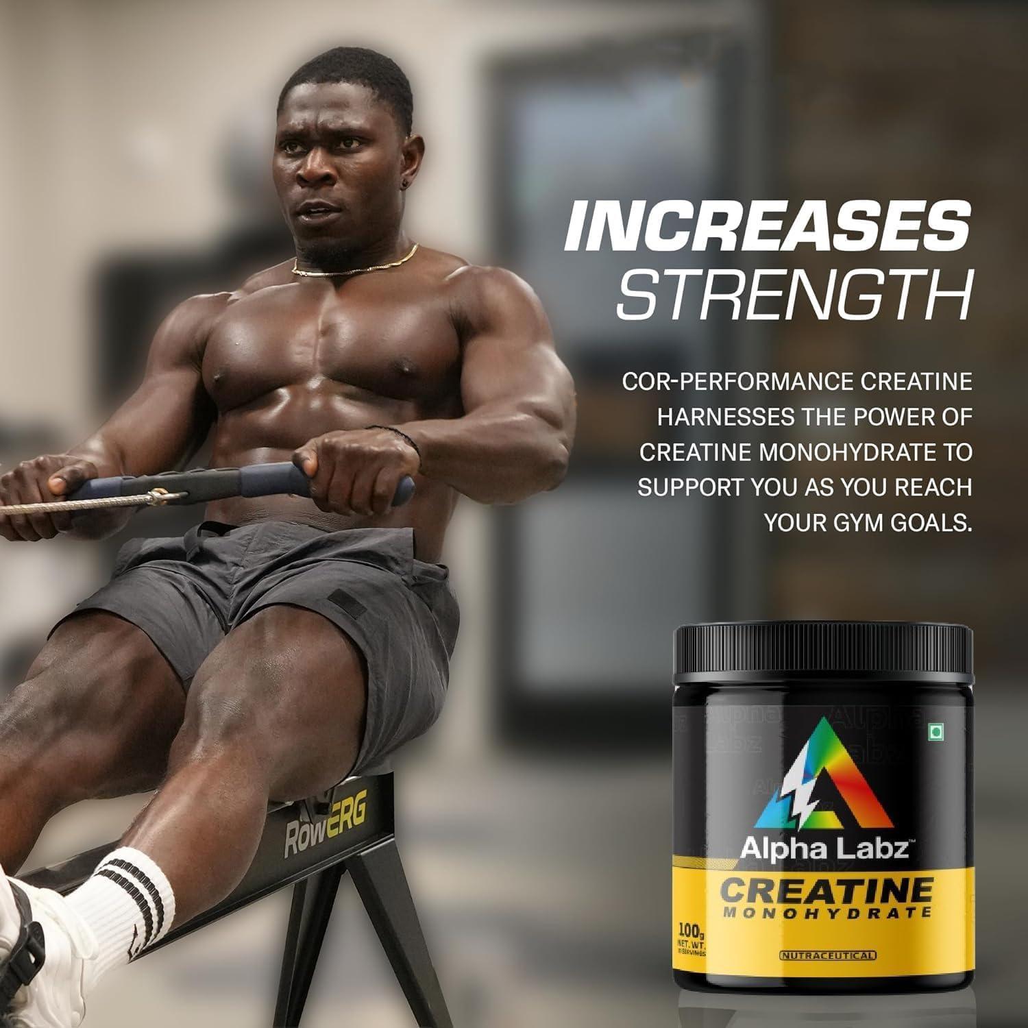 Alpha Labz Alpha Labz Extreme Pre-Workout Supplement with Beta-Alanine, Creatine, L-Citrulline, L-Arginine For Performance | Lean Muscles Building | Strength | Mental Focus | Energy Boost | Explosive & Powerful Pumps | Next Generation Preworkout Formulation & C