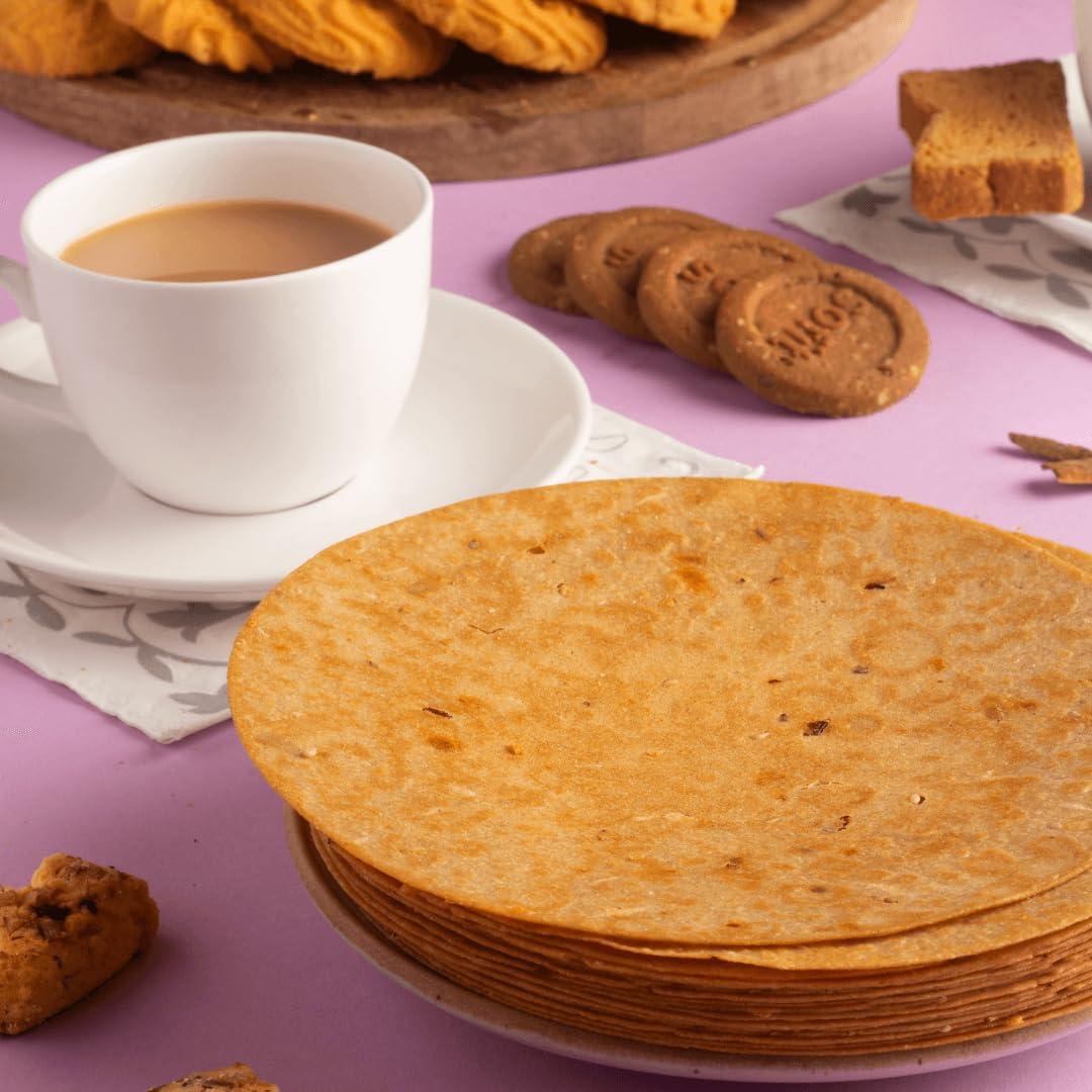 Prolicious Prolicious Jain Khakhra Combo | Plant Based High Protein Healthy Anytime Snack | No Palm Oil (Pack of 4, 170Grams Each)