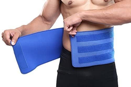 EZYFIT EZYFIT Neoprene Waist Support, 8\" Abdominal Belt, Supports The Weak Abdominal Muscles & Helps in Blood Circulation (Pack of 1) Blue