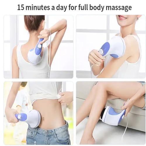 Nature Mayaa Electric Relax Spin Tone Body Massager for Muscles Pain Relief and Fat Burning full body massager