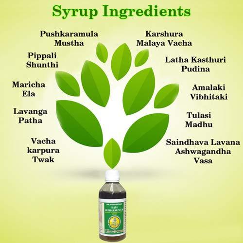 SRI SHIRDI SAI DHANVANTHARI PHARMACY SRI DHANVANTHARI KASA SUDHAKALPALM 200 ml - Pack of 5