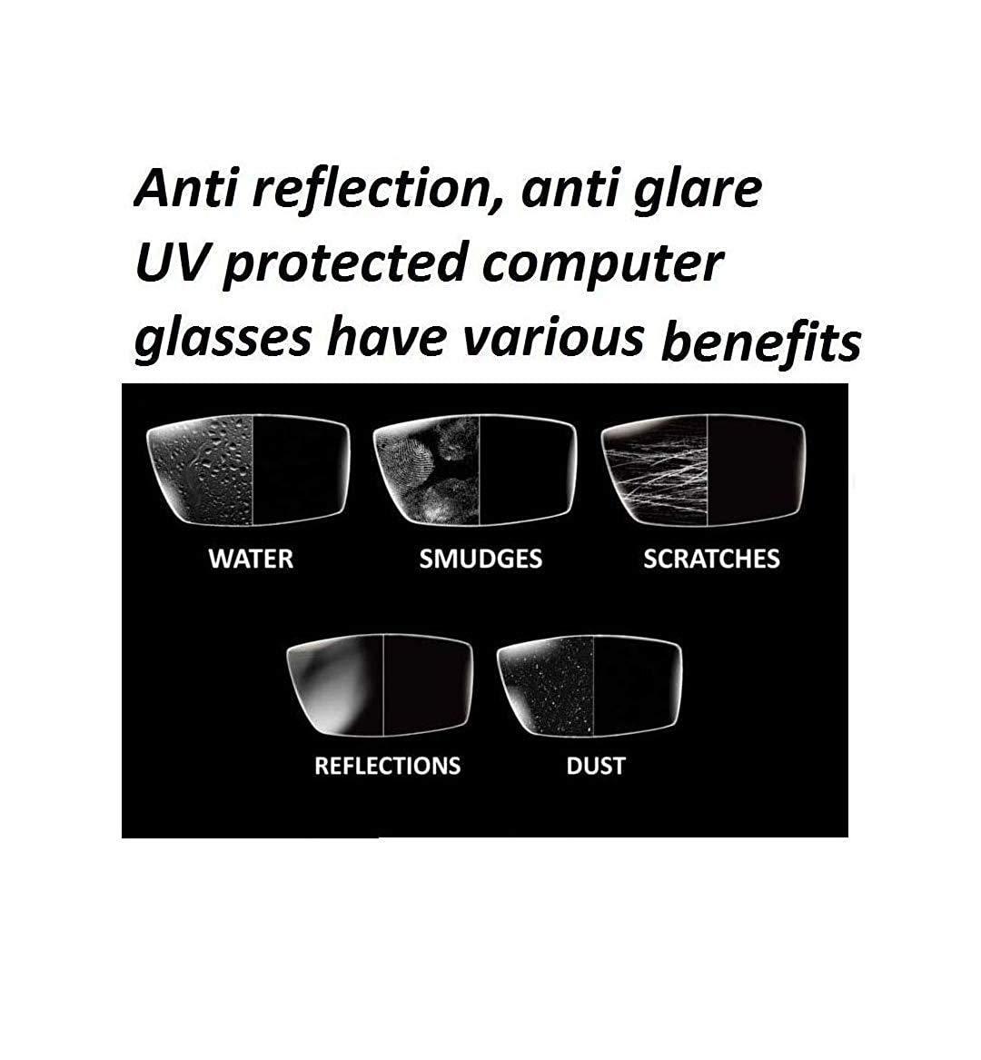 Glasswear Glasswear Reading Glasses For Men Women Reading Power Glasses For Men And Women 1.00 1.25 1.50 1.75 2.00 2.25 2.50 2.75 3.00 3.25 3.50 3.75 4.00 Anti Reflection (4.25)