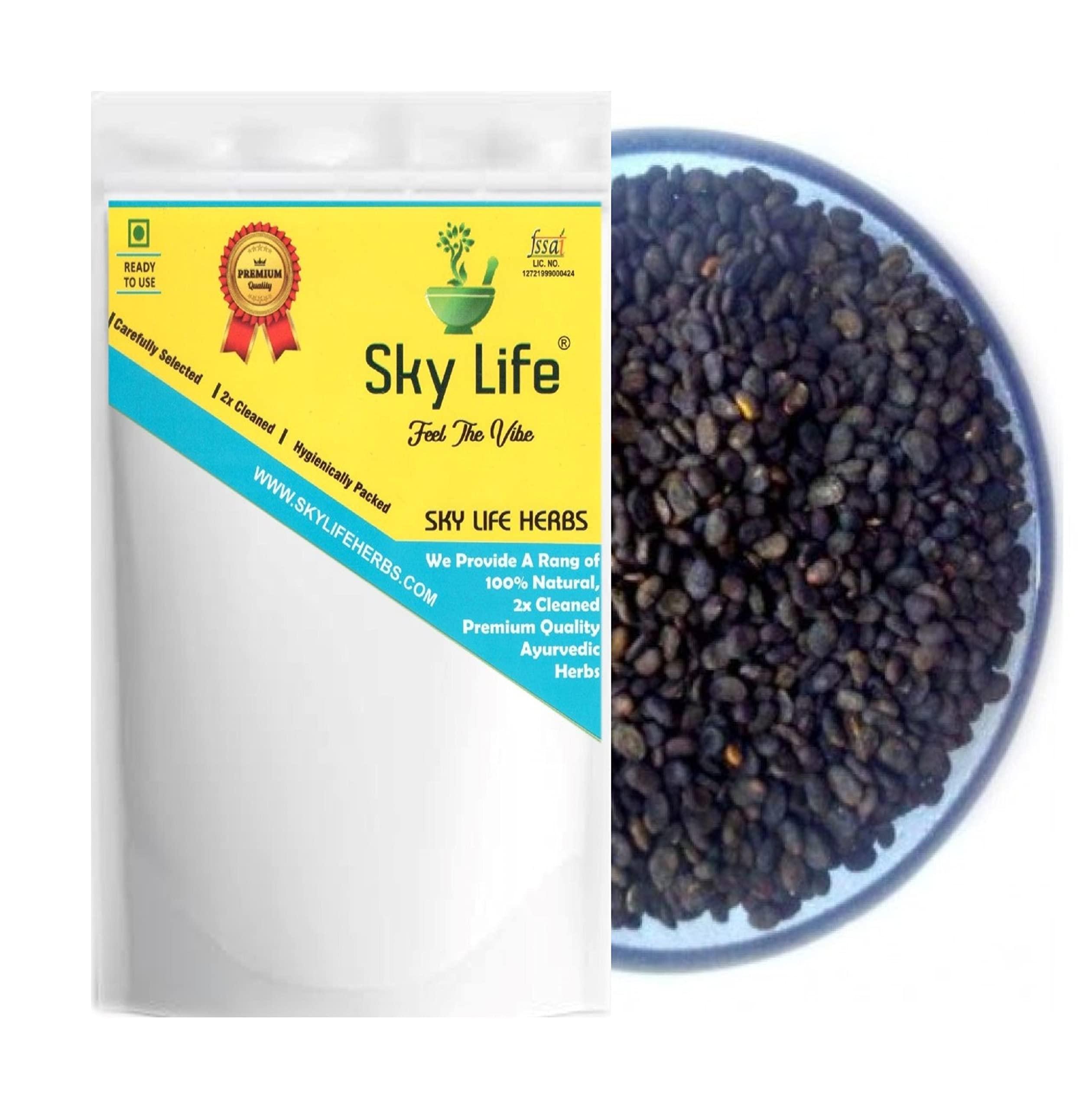 Sky Life Sky Life® Babchi - 100Grm - Bavanchi - Psoralea Corylifolia - Bakuchi Seed - Lalakasturi - Sugandha - kantak - Habuch - Bavachi